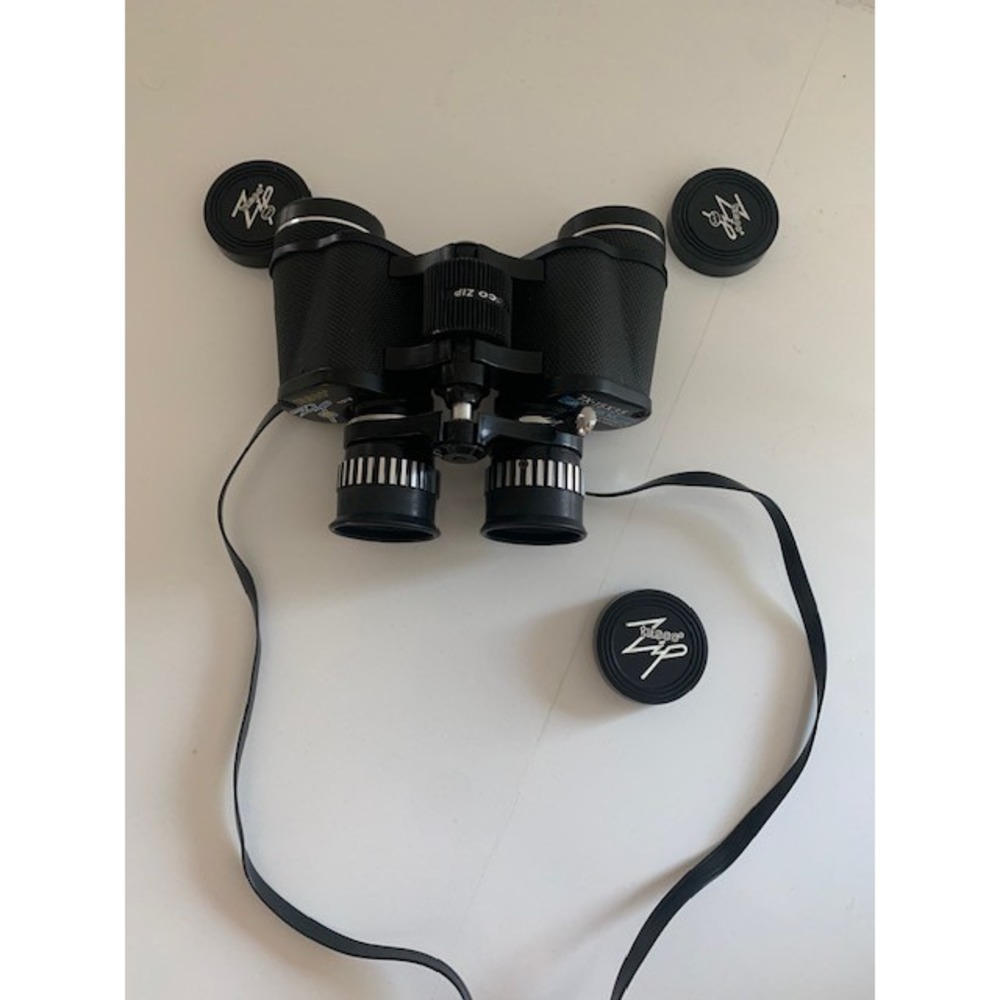 Tasco Zip 101Z Zoom Binoculars 7X-15X35mm with Case and Caps Vintage Optics - Picture 2 of 15